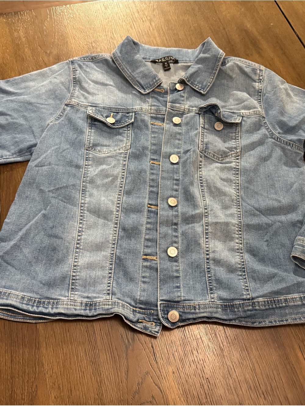 Baccini Light Blue Denim Jacket for Girls
